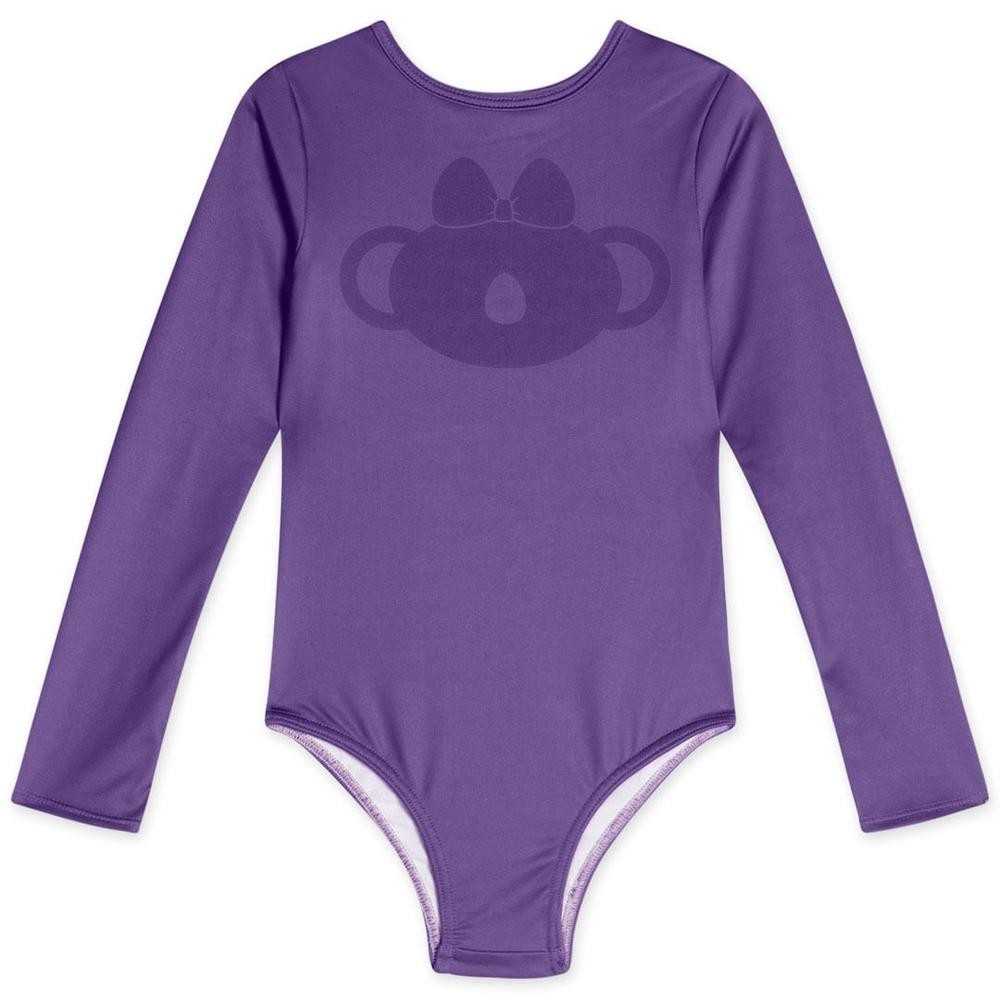 Maiô Manga Longa Com Proteção Solar Infantil Feminino Lilica - Baby & Kids Fashion