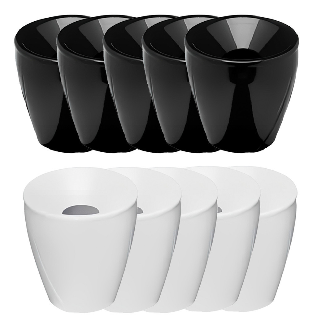 Kit 5 Cuspideiras Sommelier Profissional Win Degustação Eventos 1,3 Litros Balde