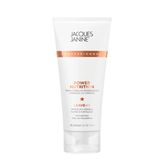 Leave-In Proteção Térmica Antifrizz Power Nutrition Jacques Janine 200ml em Oferta na Shopee