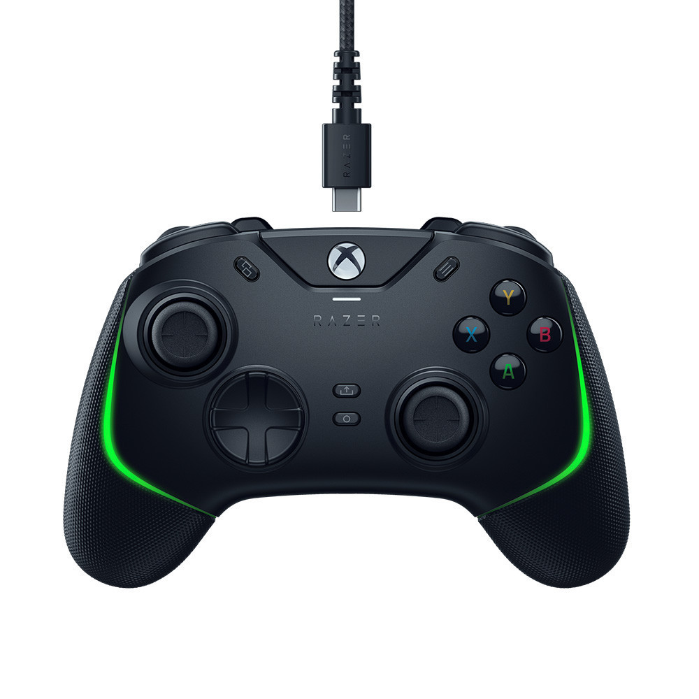 Controle Razer Wolverine V2 Chroma para Xbox Series X/S e PC com cabo USB-C Preto - RZ0604010100R3X