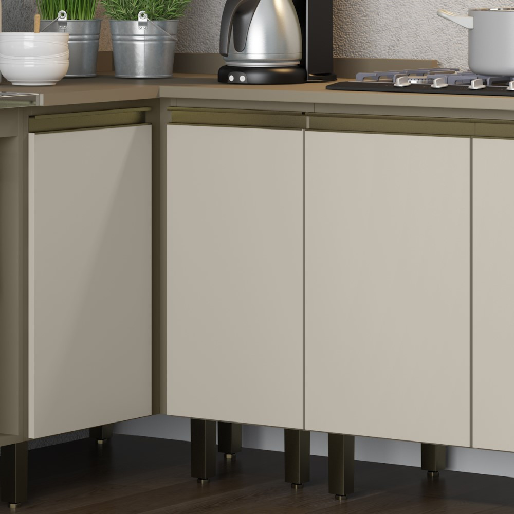 Balcão de Cozinha 35 Cm 1 Porta Connect Henn