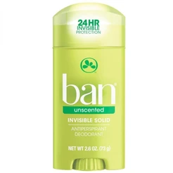 BAN STICK DESODORANTE ROLL-ON SEM PERFUME COM 73G