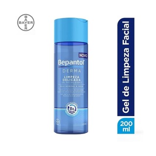 Gel de Limpeza Facial Bepantol Derma 200ml em Oferta na Shopee