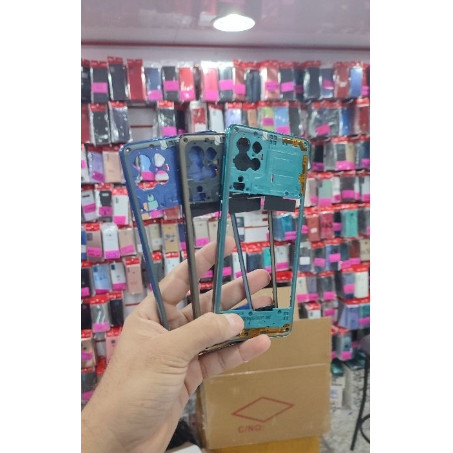 Aro Lateral Carcaça Samsung M62 com botões