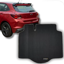 Tapete Porta Malas Onix LT 2020 21 22 a 26 2027 Emborrachado Preto Antiderrapante Sob Medida