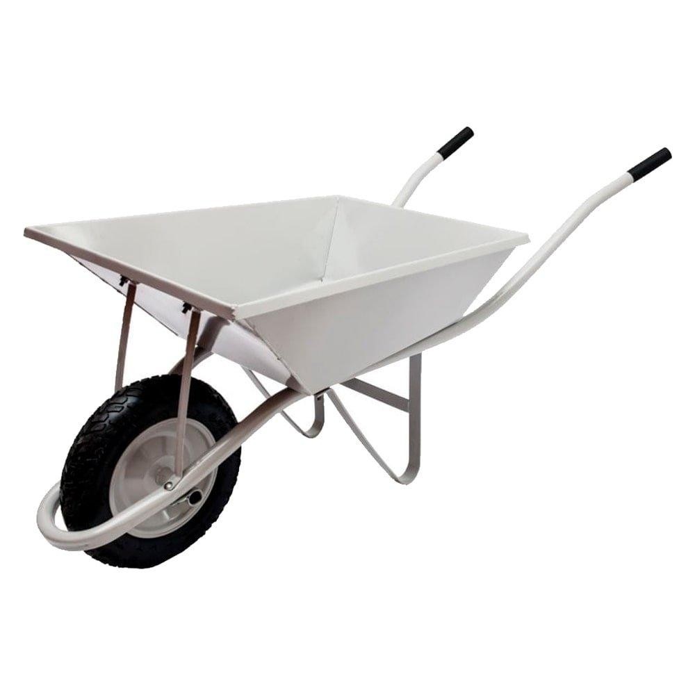 Carrinho de Mão Esfera Extra Forte 60L Chapa 22 Pneu Câmara 3,25x8 Cinza em Oferta na Shopee