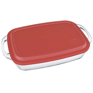 Assadeira Retangular de Vidro Marinex Seletta com Tampa 3,5L - Nadir em Oferta na Shopee