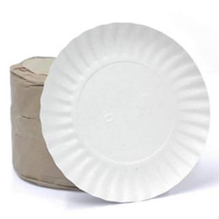 100 Prato Papelão Branco 17cm N3 Festa Biodegradável Mini Pizza em Oferta na Shopee