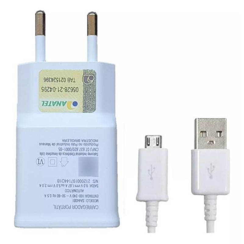 Carregador A01 A10 A10s j4 j4 plus j5 j6 j7 Prime j8 Turbo Power V8 Micro Usb em Oferta na Shopee