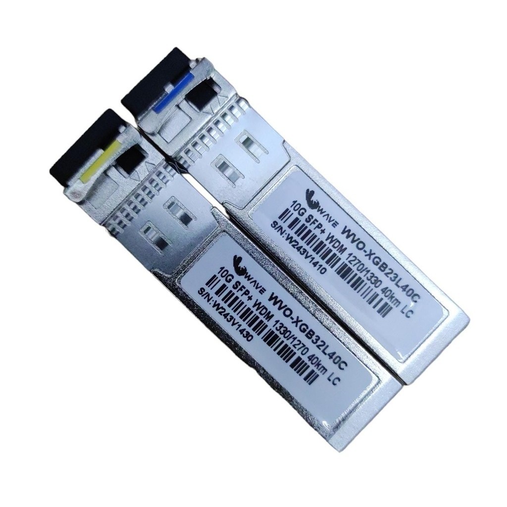MODULO SFP+10G BIDI TX1270-RX1330NM LB + LA  40KM LC WAVE - (PAR)