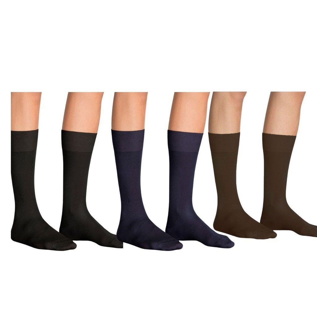 Kit 2 Pares De Meia Social Trabalho Lupo Masculina 1795-001 Modal Confortavel