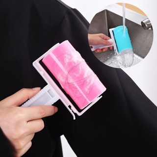 Kit 2 Unidade Tira Pelos Roupas Lavavel Rolo Emborrachado Reutilizavel Multiuso Casa Roupa...