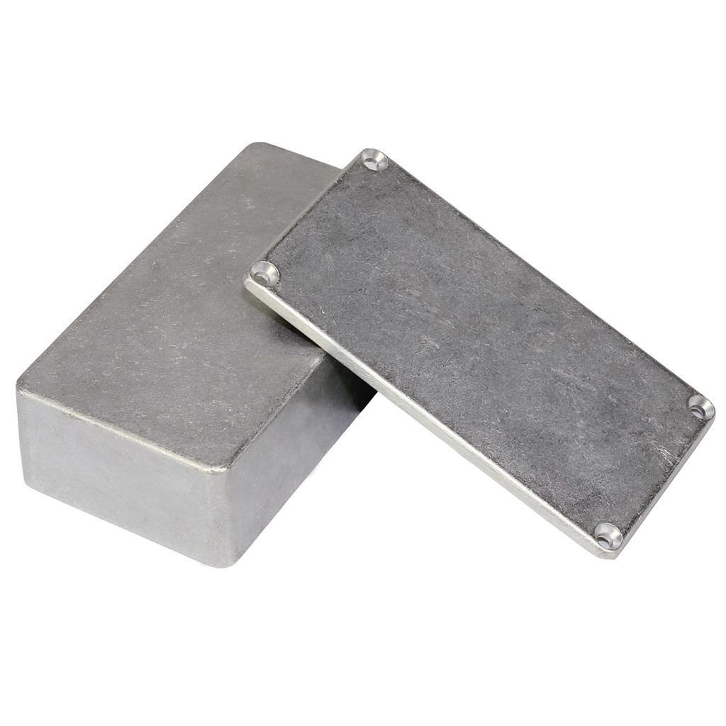 Caixa Gabinete Case Pedal De Guitarra Montagem Sem Furos 125B
