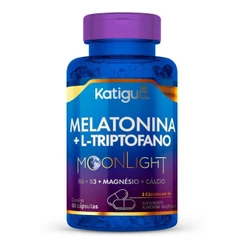MELATONINA + L-TRIPTOFANO 500MG COM 60 CÁPSULAS