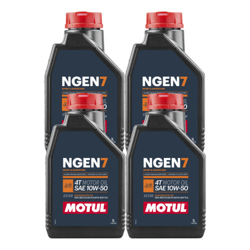 KIT MOTUL NGEN 7 10W-50 4T 4 LITROS