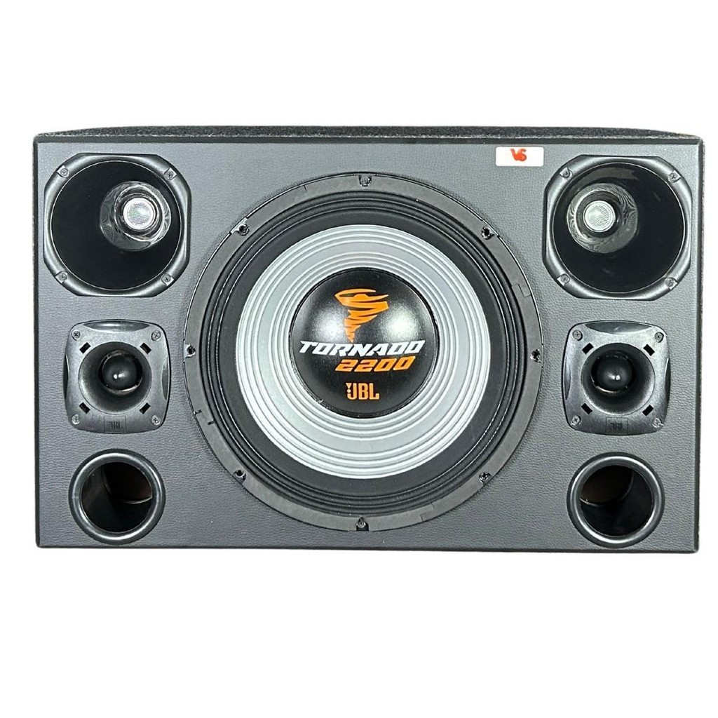 Caixa Trio 15'' Tornado Jbl 15swt2200 + 2 D200-x + 2 St200
