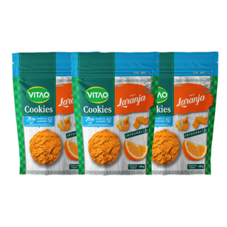 3 x Cookie Zero Laranja 120g - Vitao em Oferta na Shopee