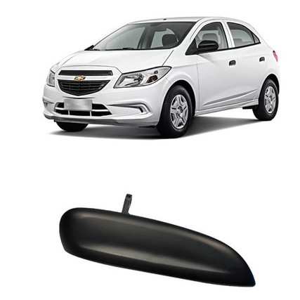 MACANETA  EXTERNA TRASEIRA PRISMA 2013 ONIX ESQUERDO PRETA em Oferta na Shopee