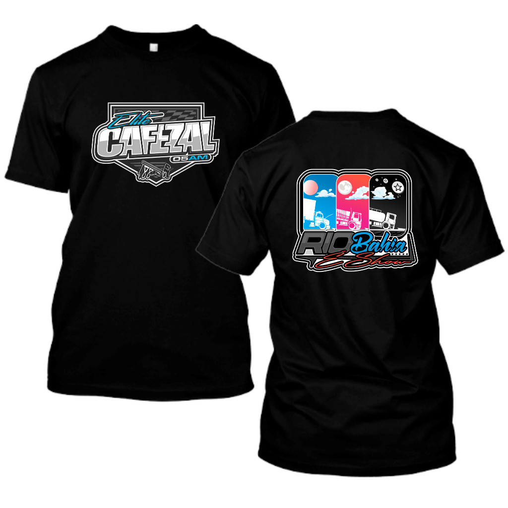 “Camiseta Caminhoneiro Elite Cafezal - Estilo e orgulho nas estradas em Oferta na Shopee