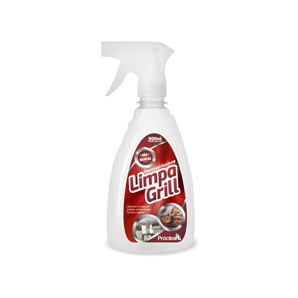 Limpa Grelha e Churrasqueira Spray 500ML Proclean em Oferta na Shopee
