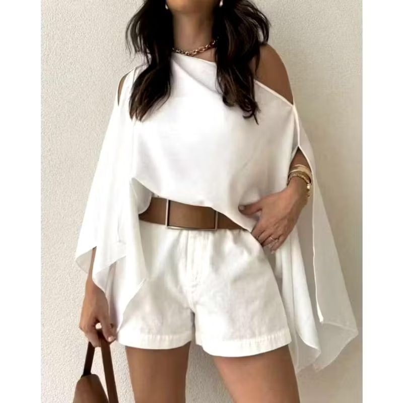 Blusa Capa Várias Formas Chique Dia a Dia Tendência Social Feminina Bonita cód 2001