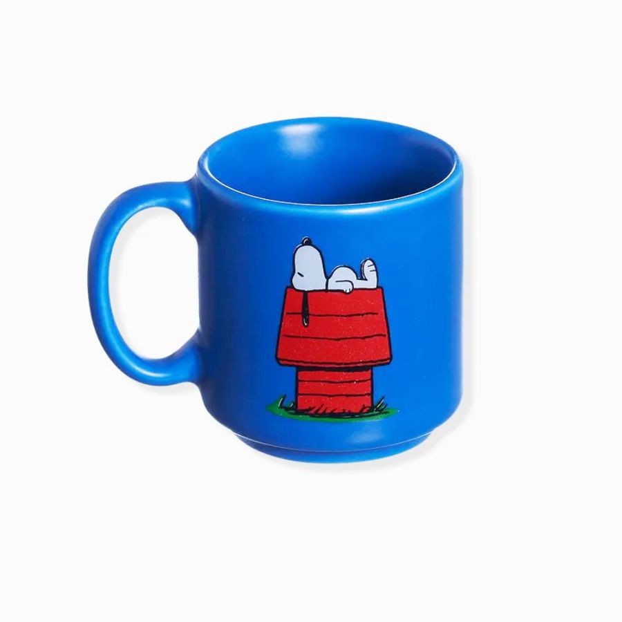 Mini Caneca de Cerâmica Tina - Snoopy - 100ml - 1 unidade - Disney Original  - Rizzo