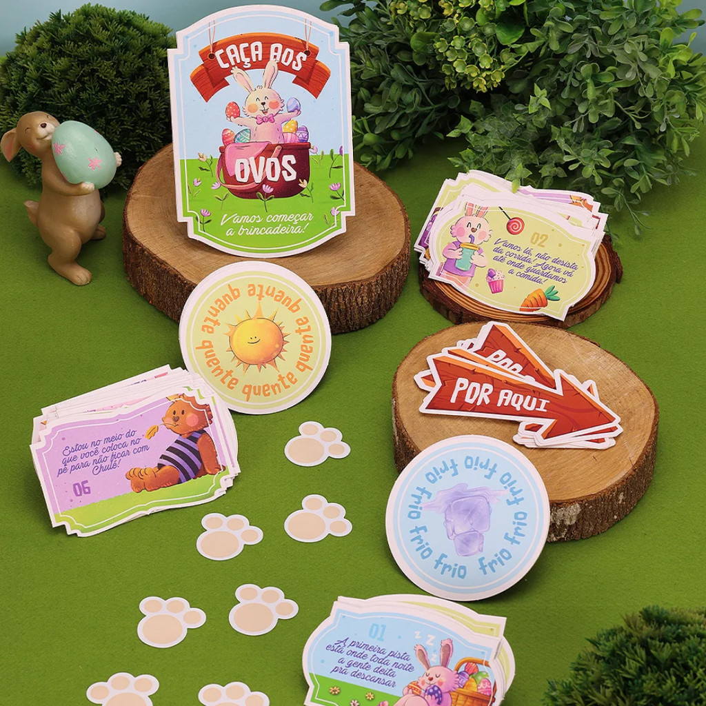 1 KIT CAÇA AOS OVOS / COM 38 ITENS 4795 ( PASCOA JANGO 2025 )