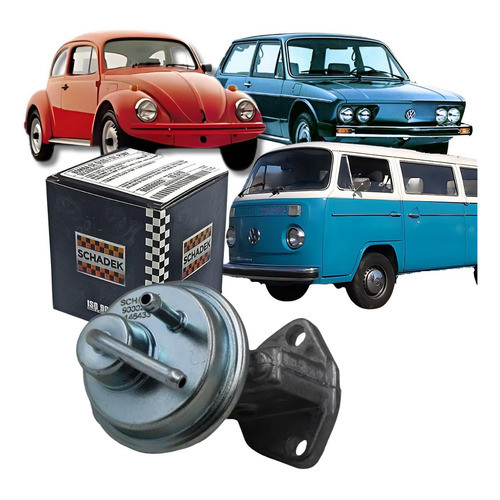BOMBA DO COMBUSTÍVEL - VW FUSCA / KOMBI / BRASILIA / 1200 1300 1500 1600 - SCHADEK em Oferta na Shopee