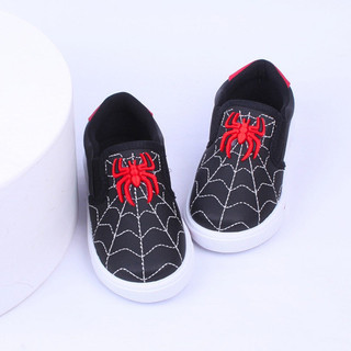 Tênis Infantil Slip On Menino Personagem Homem Aranha Casual