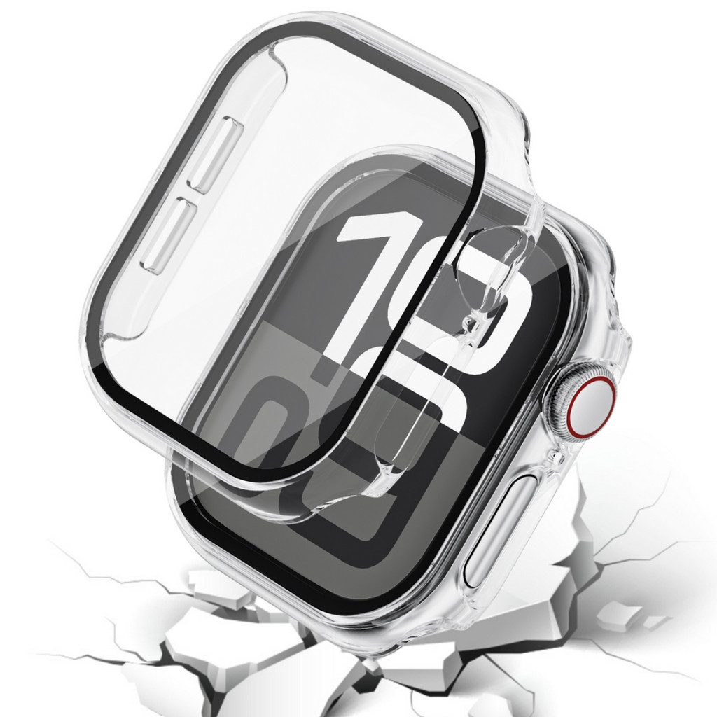 Case Para Relogio Apple Watch Original serie 11 10 42mm 46mm Capa de PC e Película Protetora Temperada em Oferta na Shopee