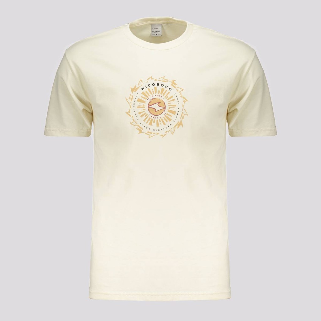 Camiseta Nicoboco Holly Bege - Men Clothes