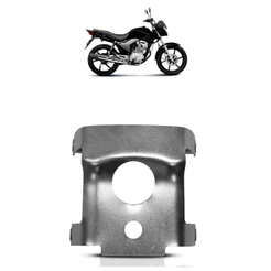 Suporte Aranha CG 150 Titan Mix 2009 2010 2011 2012 2013 Paralama Dianteiro Prata
