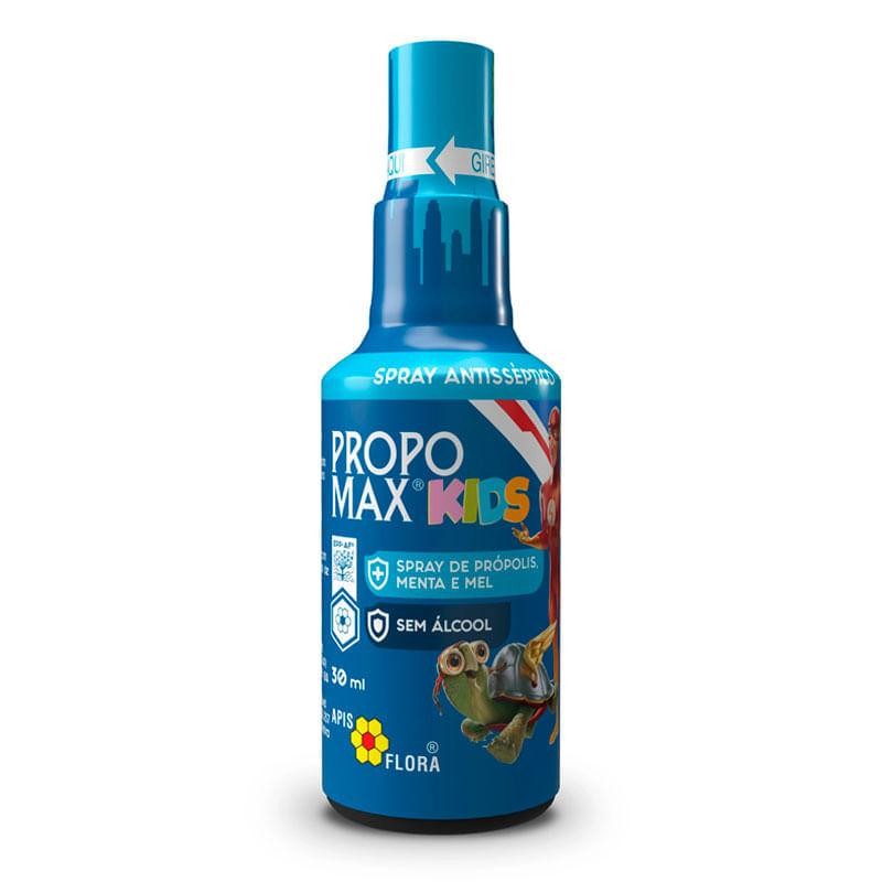 Propomax Kids Spray Antisséptico Sabor Menta Sem Álcool 30ml