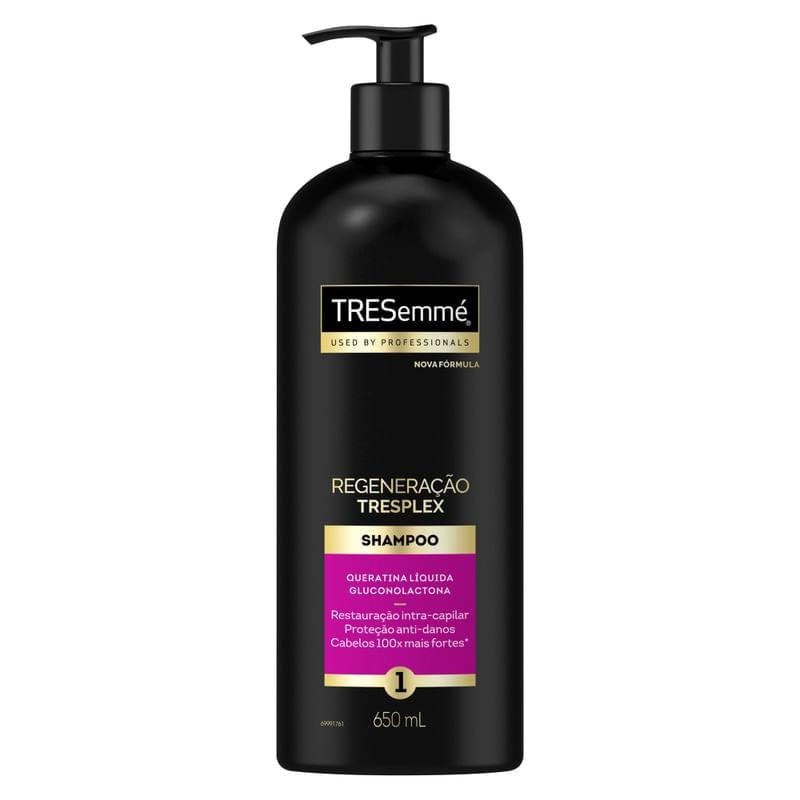Shampoo Tresemmé Regeneração Tresplex 650ml em Oferta na Shopee