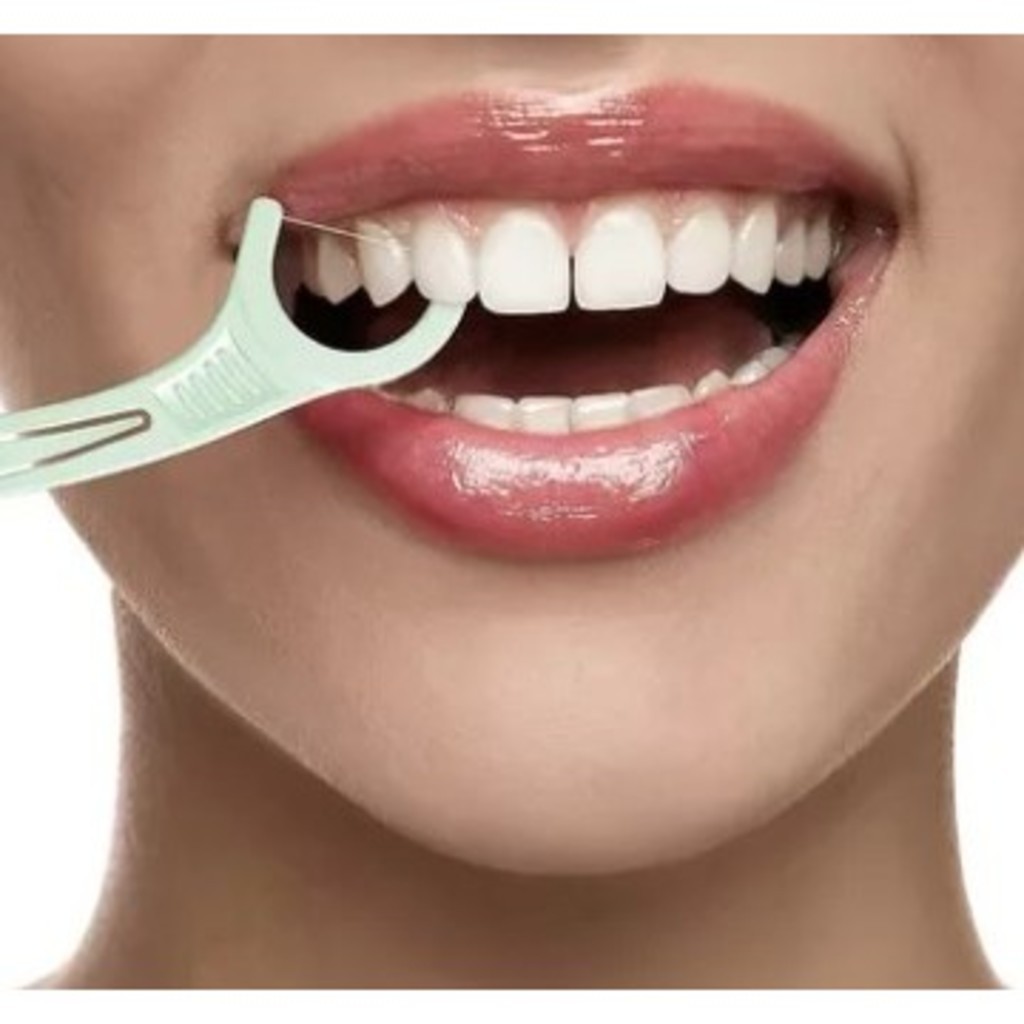 Kit Com 100 Fio Dental de Arco Com Haste Flexível Pratico Para o Dia a Dia Embalagem Única em Oferta na Shopee