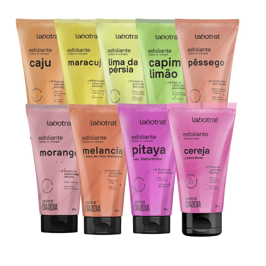 Esfoliante Corporal E Facial Aromas Hidratante Labotrat 150g - Beauty