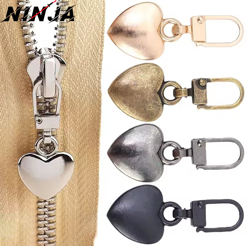 1/10Pc Peça De Zíper De Metal Removível Universal/Cabeça Deslizante De Substituição/Bolsas Kits De Reparo Roupas/Acessór