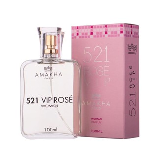 Deo Colônia Feminino 521 Vip Rosé 100ml - Amakha Paris em Oferta na Shopee