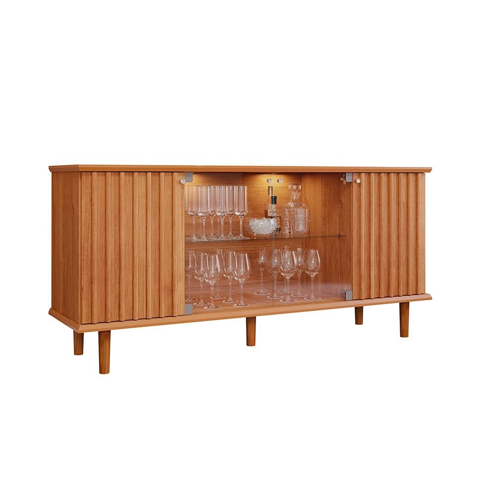 Buffet Janice 4 PT Cinamomo em Oferta na Shopee