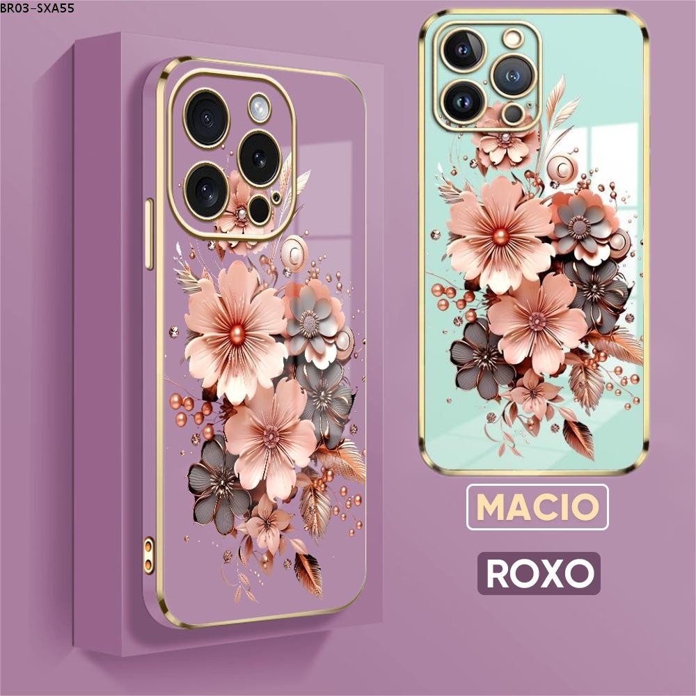 Capinha Para Samsung Galaxy A56 A55 A54 A53 A52 A52S A36 A35 A34 A32 4G 5G Case Galvanizada Capa Silicone Macia 1622 DD em Oferta na Shopee