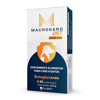 Suplemento Alimentar Avert Macrogard Small Size Cães de Porte Pequeno 30 Comprimidos em Oferta na Shopee