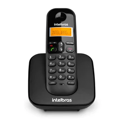 Telefone sem fio c/ identificador Preto TS 3110 Intelbras