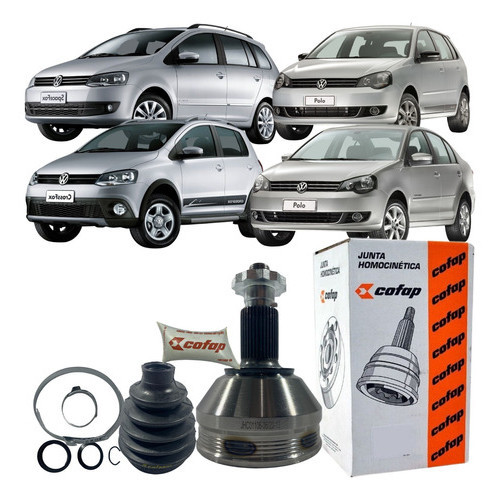 Ponteira Homocinética Original Cofap Vw Crossfox Polo Spacefox