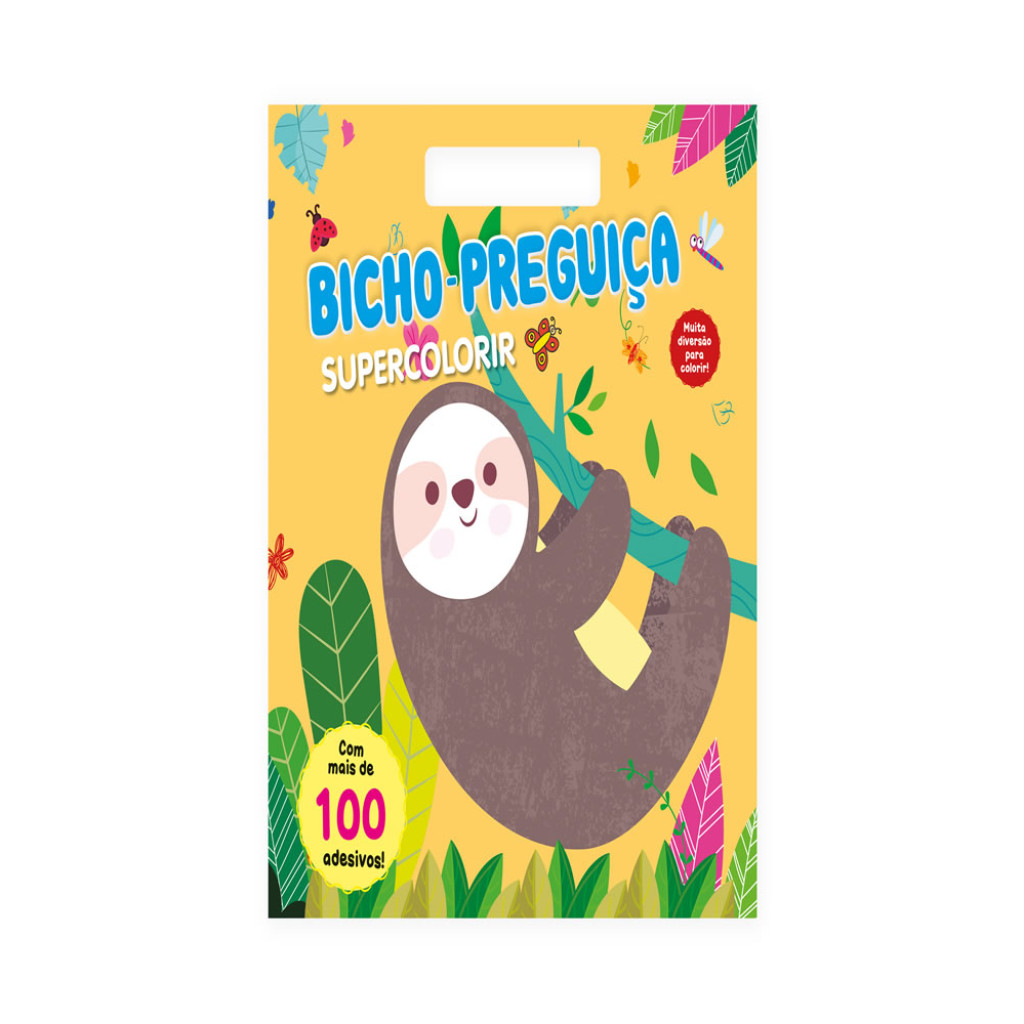 SUPERCOLORIR   BICHO PREGUIÇA - Books & Magazines