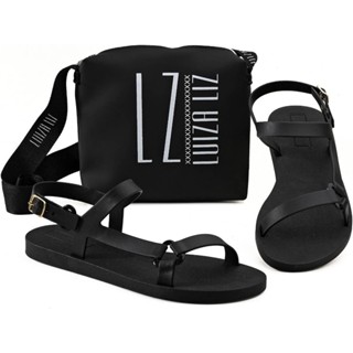 SANDÁLIA FEMININA INJETADA CONFORTAVEL LEVE COM BOLSA em Oferta na Shopee