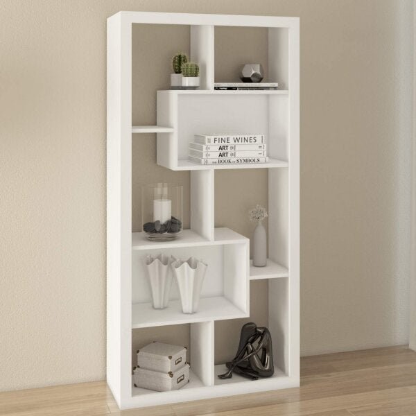 Estante Multiuso Vertical ou Horizontal 159cmx 78cm E1712 Branco em Oferta na Shopee