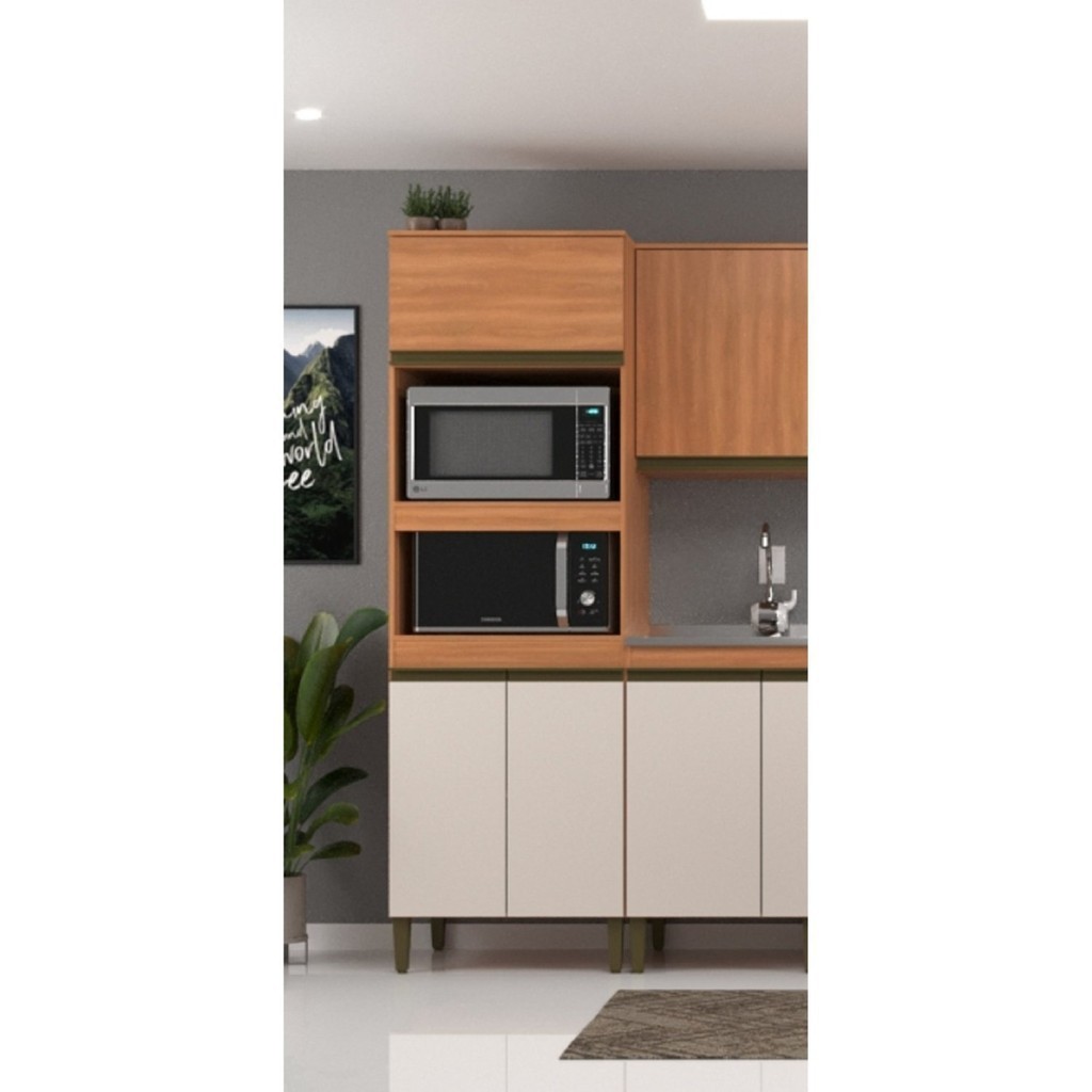 Torre Quente 3 Portas 2 Nichos Para Forno Cecília em Oferta na Shopee