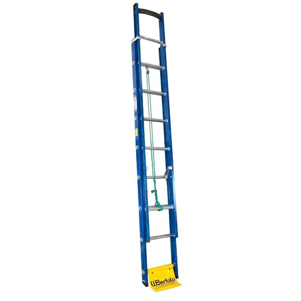 Escada em Fibra Extensível Vazada 13 Degraus 2,60x4,10m Premium WBertolo em Oferta na Shopee