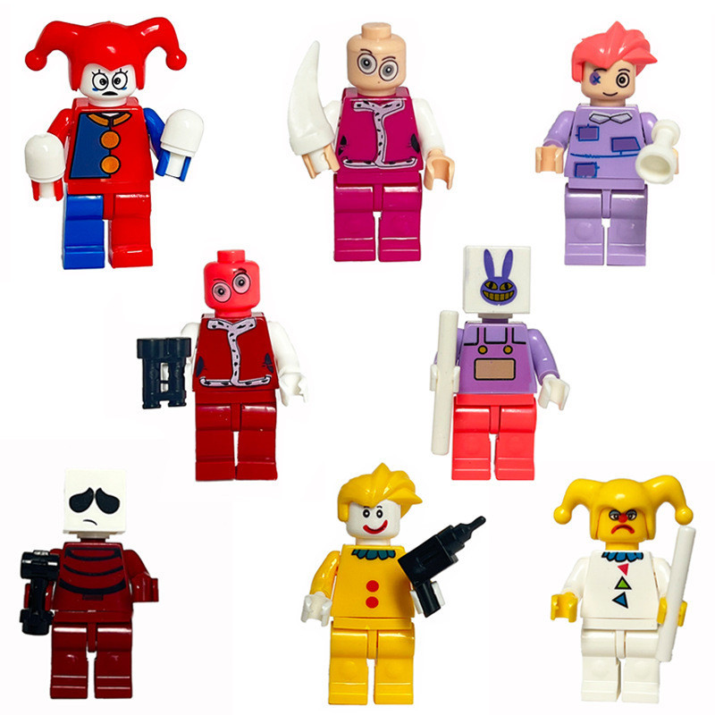 Compatível com Lego Anime Série Harley Quinn Kaf Mopamny Blocos de Construção Montagem de Minifigure Toys