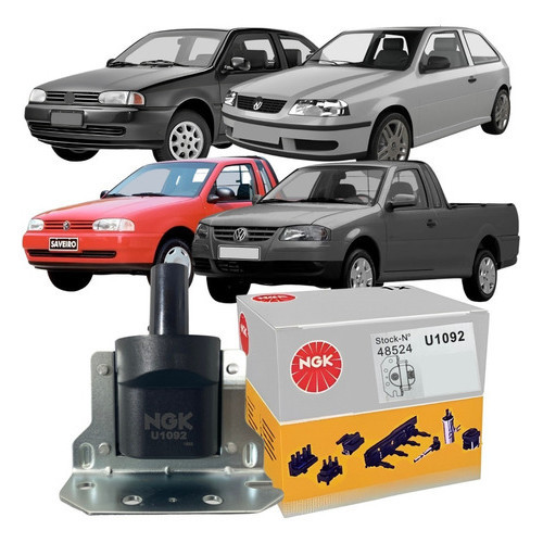 Bobina Original Ngk Vw Saveiro Gol 1996 Á 2002 em Oferta na Shopee